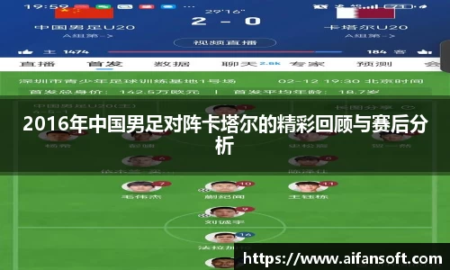 2016年中国男足对阵卡塔尔的精彩回顾与赛后分析